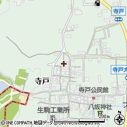 奈良県北葛城郡広陵町寺戸361周辺の地図