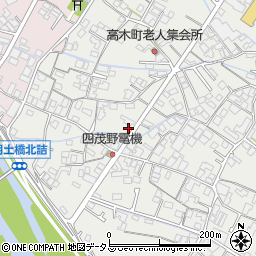 広島県府中市高木町1422周辺の地図