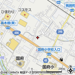 広島県府中市高木町542周辺の地図