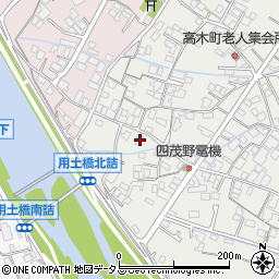 広島県府中市高木町1515周辺の地図