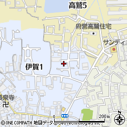 有料老人ホームケアホーム伊賀周辺の地図