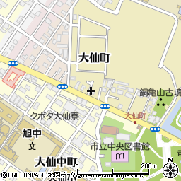 大阪府堺市堺区大仙町3周辺の地図