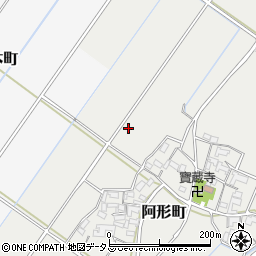 三重県松阪市阿形町周辺の地図