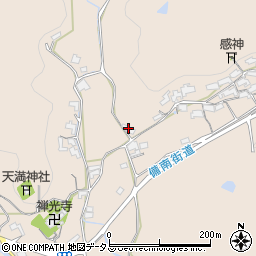 岡山県浅口市金光町上竹507周辺の地図