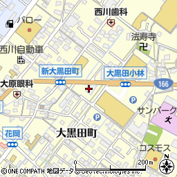 三十三銀行花岡支店 ＡＴＭ周辺の地図