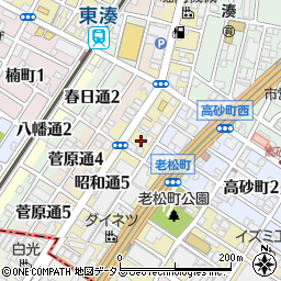 大阪府堺市堺区昭和通4丁65周辺の地図