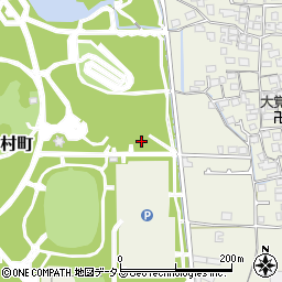 大阪府堺市北区中村町周辺の地図