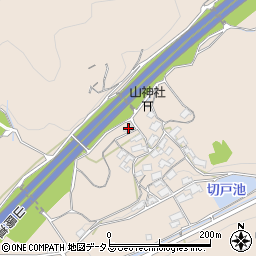 岡山県浅口市金光町上竹1628周辺の地図