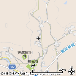 岡山県浅口市金光町上竹557周辺の地図