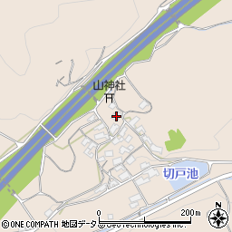 岡山県浅口市金光町上竹1604周辺の地図