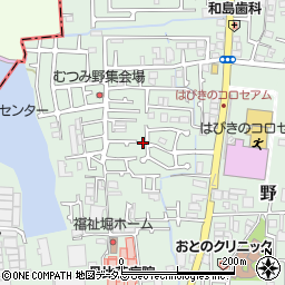 大阪府羽曳野市野276-26周辺の地図