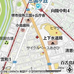 リサイクル・マート堺　三国ヶ丘店周辺の地図