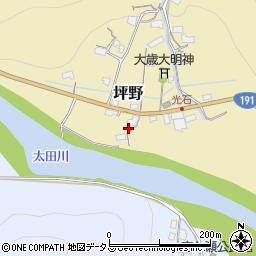 広島県山県郡安芸太田町坪野375周辺の地図