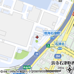 日新製鋼株式会社　堺製造所総務部購買チーム周辺の地図