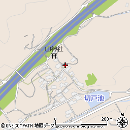 岡山県浅口市金光町上竹1663周辺の地図
