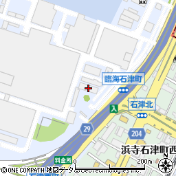 日新製鋼株式會社堺製造所周辺の地図