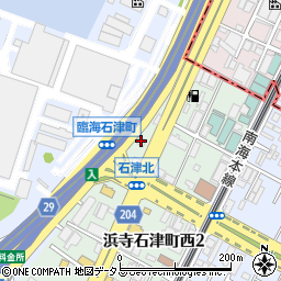 利昭工業堺メンテナンス工場周辺の地図