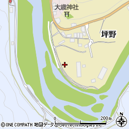 広島県山県郡安芸太田町坪野27周辺の地図