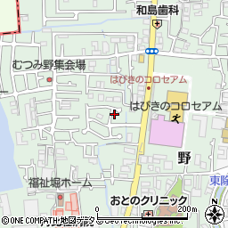 大阪府羽曳野市野276-10周辺の地図