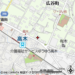 広島県府中市広谷町880周辺の地図