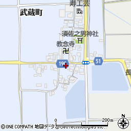 奈良県天理市武蔵町549周辺の地図