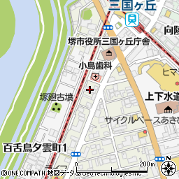 南大阪工事センター周辺の地図