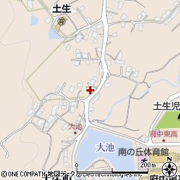 広島県府中市土生町1041周辺の地図