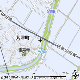 三重県松阪市大津町1064周辺の地図