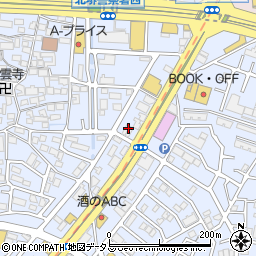 ゴルフキッズ堺店周辺の地図