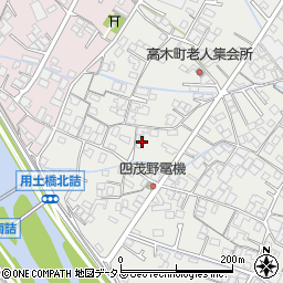 広島県府中市高木町1424周辺の地図