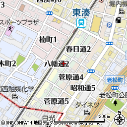 大阪府堺市堺区春日通3丁周辺の地図