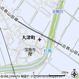 三重県松阪市大津町1065周辺の地図