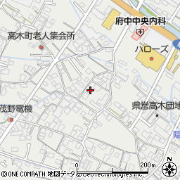 広島県府中市高木町1380周辺の地図
