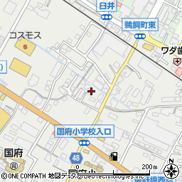 広島県府中市高木町106-1周辺の地図