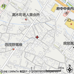 広島県府中市高木町1401周辺の地図