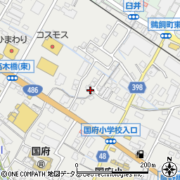 広島県府中市高木町115周辺の地図