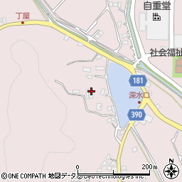 広島県福山市神辺町湯野2036周辺の地図
