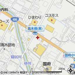 広島県府中市高木町531周辺の地図