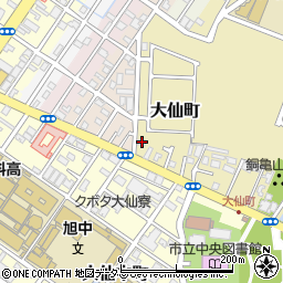 大阪府堺市堺区大仙町3-33周辺の地図
