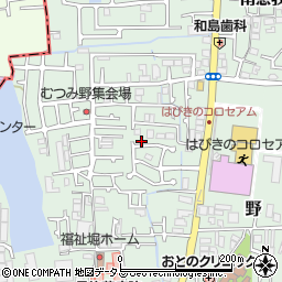 大阪府羽曳野市野276-20周辺の地図