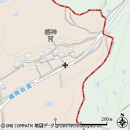 岡山県浅口市金光町上竹376周辺の地図