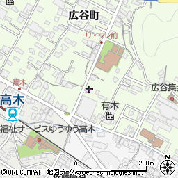 広島県府中市広谷町930周辺の地図