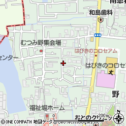大阪府羽曳野市野276-21周辺の地図