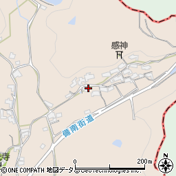 岡山県浅口市金光町上竹357周辺の地図