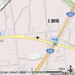 広島県福山市神辺町上御領92周辺の地図