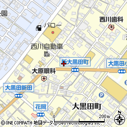 ピザーラ松阪店周辺の地図