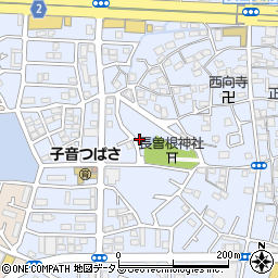 長曽根中池公園周辺の地図