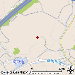 岡山県浅口市金光町上竹1447周辺の地図