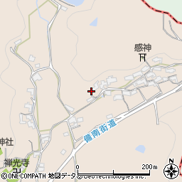 岡山県浅口市金光町上竹472周辺の地図