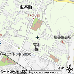 広島県府中市広谷町928周辺の地図